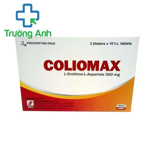 Coliomax - Thuốc điều trị các bệnh lý về gan hiệu quả