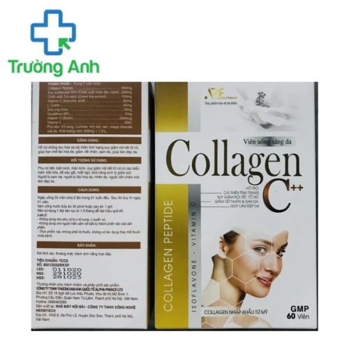 Collagen C++ - Bổ sung Collagen và chất chống oxy hóa