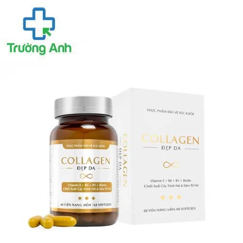 Collagen Đẹp Da - Hỗ trợ điều tiết nội tiết tố, giúp đẹp da