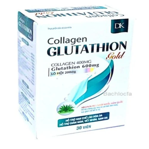 Collagen Glutathion Gold - Hỗ trợ chống oxy hóa và tăng cường nội tiết tố nữ