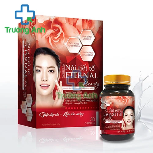 Nội tiết tố Eternal Beauty (lọ 30 viên) - Làm đẹp da, tóc và móng của Dolexphar