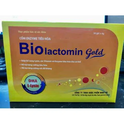 Cốm Enzyme tiêu hóa Biolactomin Gold - Hỗ trợ tăng cường tiêu hóa