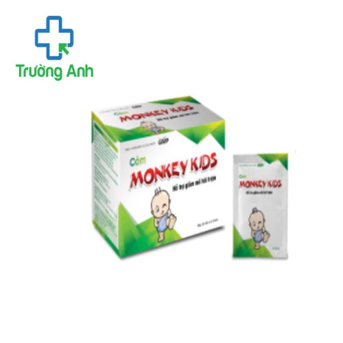 CỐM MONKEY KIDS - Hỗ trợ giảm mồ hôi trộm hiệu quả