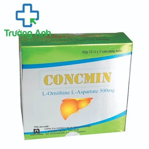 Concmin - Giúp cải thiện chức năng gan, giải độc gan hiệu quả