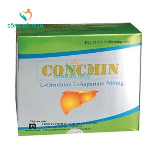 Concmin - Giúp cải thiện chức năng gan, giải độc gan hiệu quả