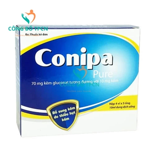 Conipa Pure 10mg/10ml CPC1HN - Thuốc bổ sung kẽm cho cơ thể