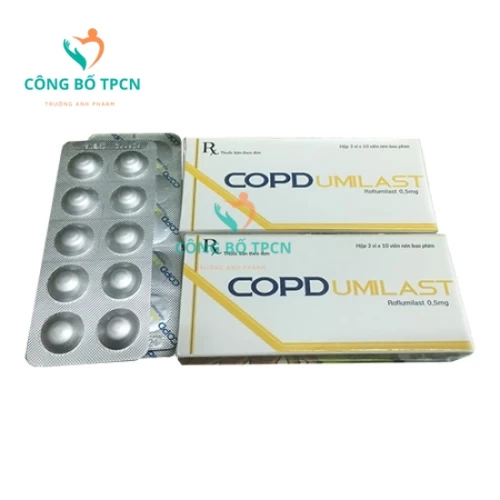 Copdumilast - Thuốc điều trị bệnh phổi tắc nghẽn hiệu quả