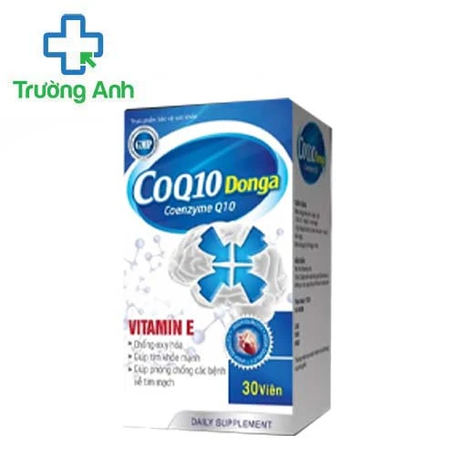 CoQ10 DongA - Hỗ trợ giảm nguy cơ xơ vữa động mạch