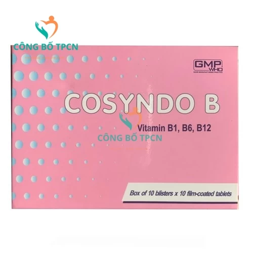 Cosyndo B Armephaco - Thuốc điều trị dự phòng thiếu vitamin nhóm B