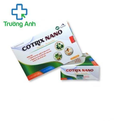 Cotrix nano - Hỗ trợ tăng cường sức bền thành mạch 