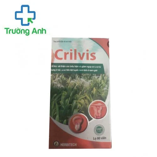 Crilvis - Hỗ trợ giảm nguy cơ mắc u xơ tử cung ở nữ giới