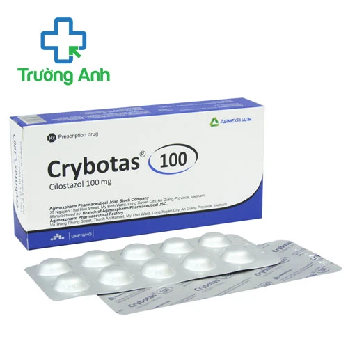Crybotas 100 Agimexpharm - Thuốc điều trị cơn đau cách hồi