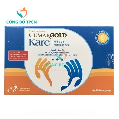 Cumargold Kare - Thực phẩm chức năng bổ sung chất chống oxy hóa