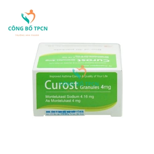 Curost 4mg - Thuốc điều trị hen phế quản mãn tính của Hàn Quốc