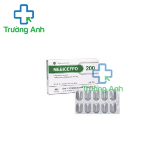 Mebicefpo 200 Mebiphar - Thuốc điều trị nhiễm khuẩn
