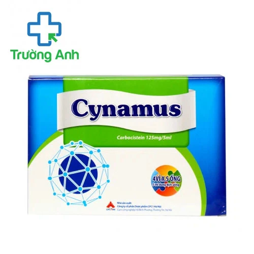 Cynamus 125mg/5ml CPC1HN - Thuốc làm loãng đờm hiệu quả