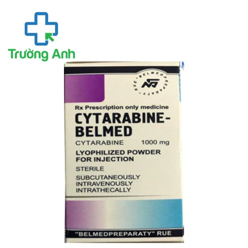 Cytarabine - Belmed 1000mg - Thuốc điều trị bệnh bạch cầu hiệu quả  