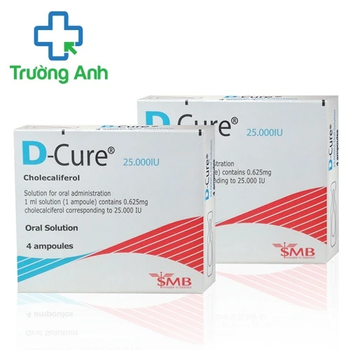 D-Cure - Dự phòng và điều trị thiếu vitamin D hiệu quả