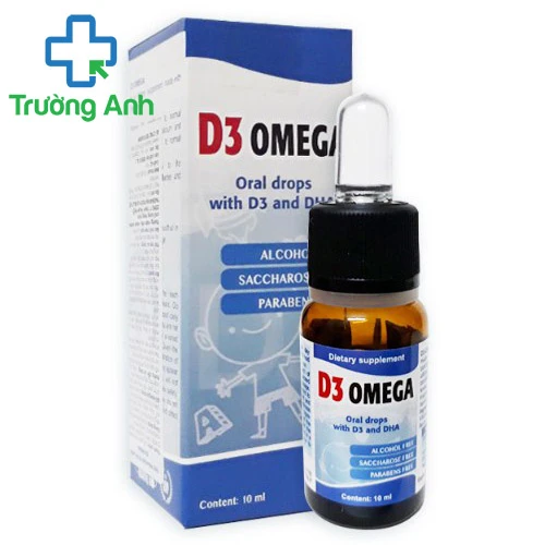 D3 Omega - Giúp bổ sung vitamin D, tăng cường hấp thu canxi hiệu quả