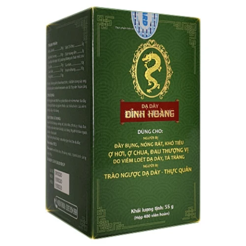 Dạ dày đinh hoàng -  Giảm axit dịch vị, bảo vệ niêm mạc dạ dày