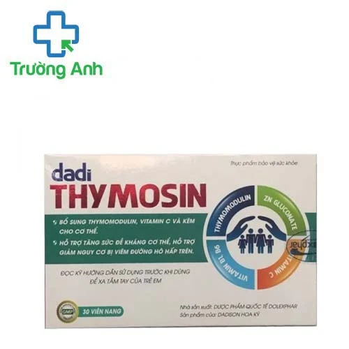 Dadi Thymosin - Hỗ trợ giảm nguy cơ bị viêm đường hô hấp trên