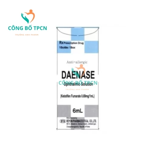 Daenase Reyon - Dung dịch nhỏ mắt điều trị viêm kết mạc hiệu quả