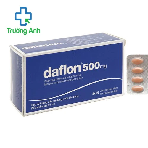 Daflontri - Điều trị các rối loạn tuần hoàn tĩnh mạch