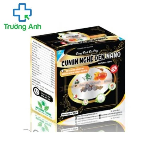 Đại tràng Cumin Nghệ đen Nano - Hỗ trợ giảm các triệu chứng của viêm loét dạ dày