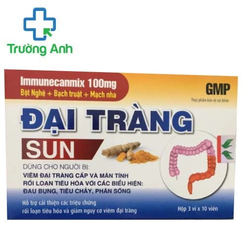 Đại Tràng Sun - Hỗ trợ tăng cường tiêu hoá, giảm viêm đại tràng