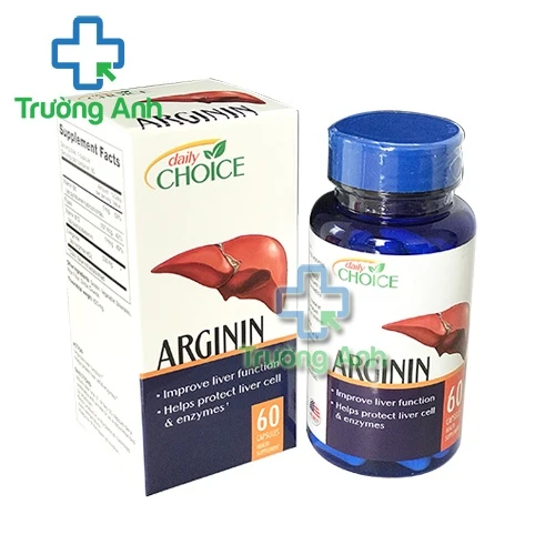 Daily Choice Arginin - Hỗ trợ cải thiện chức năng gan của Mỹ