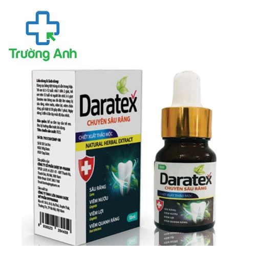 Daratex 10ml Ivypharma - Dung dịch ngăn ngừa sâu răng hiệu quả