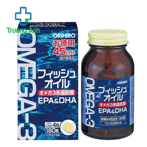 Dầu cá Orihiro (Orihiro Fish Oil) - Cải thiện sức khỏe tim mạch