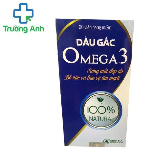 Dầu Gấc Omega 3 - Hỗ trợ tăng cường sức đề kháng cho cơ thể