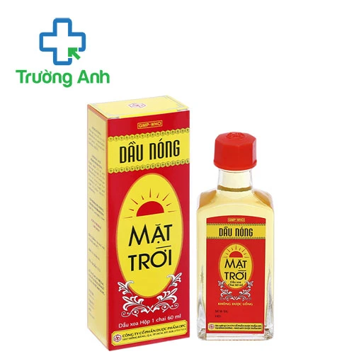 Dầu nóng mặt trời 60ml OPC giảm đau lưng, đau nhức hiệu quả