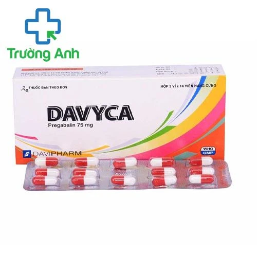 Davyca 75mg - Thuốc điều trị đau dây thần kinh trung ương của Davipharm