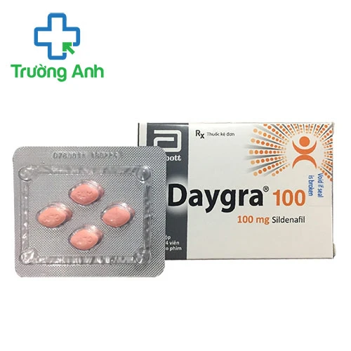 Daygra 100 Glomed - Thuốc điều trị rối loạn cương dương hiệu quả