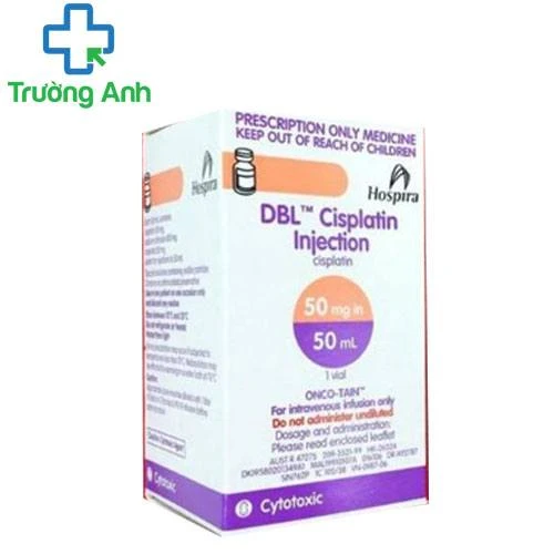 DBL Cisplatin Injection 50mg/50ml - Thuốc điều trị bệnh ung thư