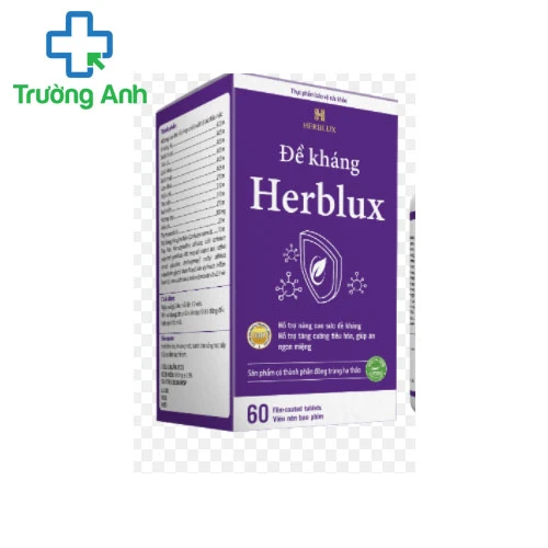 Đề kháng Herblux - Hỗ trợ bổ tỳ vị, hỗ trợ tăng cường tiêu hóa