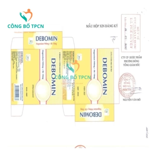 Debomin Phuong Dong Pharma - Thuốc điều trị thiếu Magie nặng