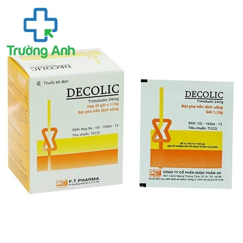 Decolic 24mg - Thuốc điều trị các rối loạn tiêu hóa của Pharma