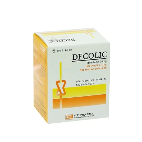 Decolic 24mg - Thuốc điều trị các rối loạn tiêu hóa của Pharma