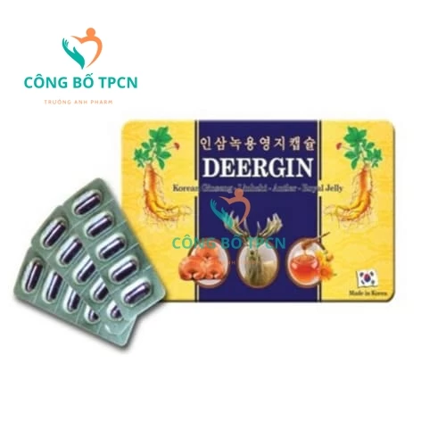 Deergin - Giúp tăng cường sức đề kháng cho cơ thể của Hàn Quốc