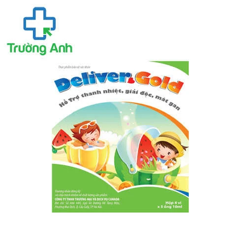 Deliver Gold - Hỗ trợ thanh nhiệt, giải độc gan, mát gan