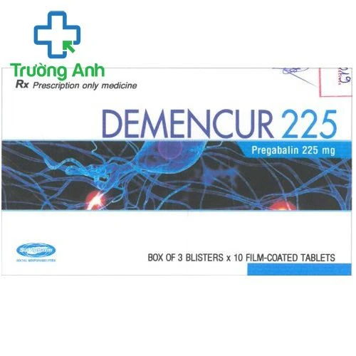 Demencur 225 Savipharm - Thuốc điều trị đau thần kinh hiệu quả