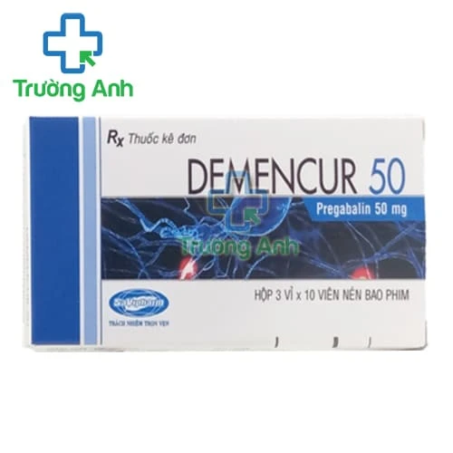 Demencur 50 Savipharm - Thuốc điều trị động kinh hiệu quả