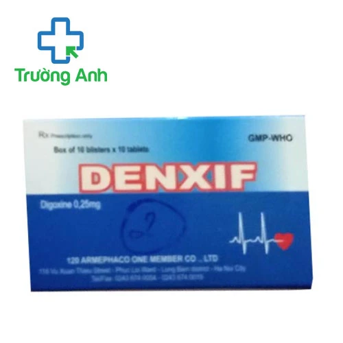 Denxif 0,25mg Armephaco - Thuốc điều trị suy tim hiệu quả