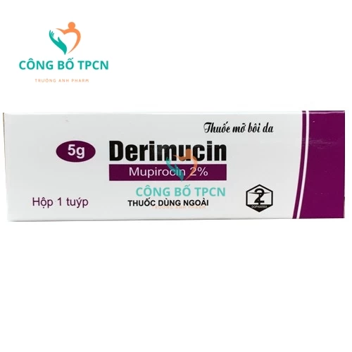 Derimucin - Thuốc điều trị nhiễm khuẩn da hiệu quả của TW2