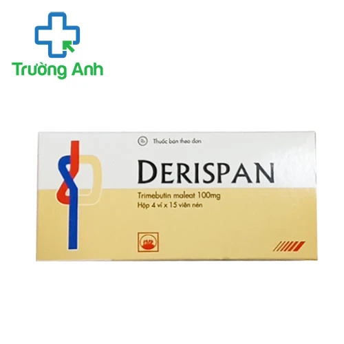 Derispan 100mg Pymepharco - Thuốc điều trị rối loạn chức năng tiêu hóa