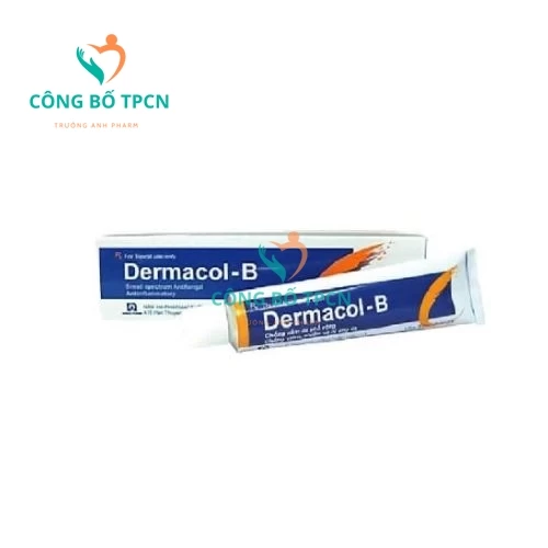 Dermacol - B 15g - Thuốc điều trị các bệnh da liễu hiệu quả (10 hộp)