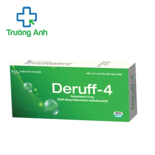 Deruff-4 Davipharm - Thuốc điều trị sa sút trí tuệ hiệu quả